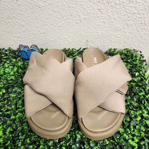 ASOS puffy sandals